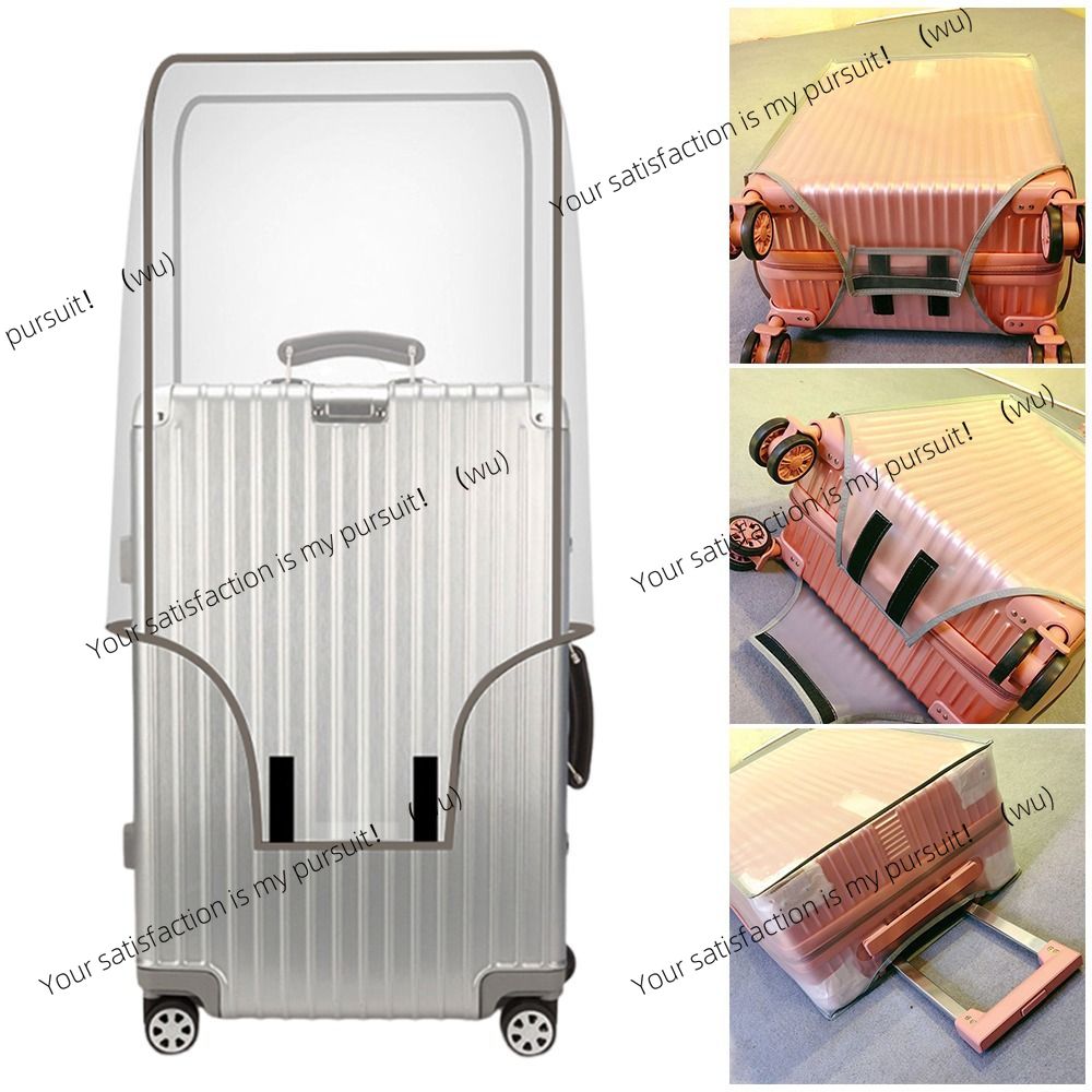 Luggage Protective Cover Transparent - Penutup pelindung koper tahan air transparan