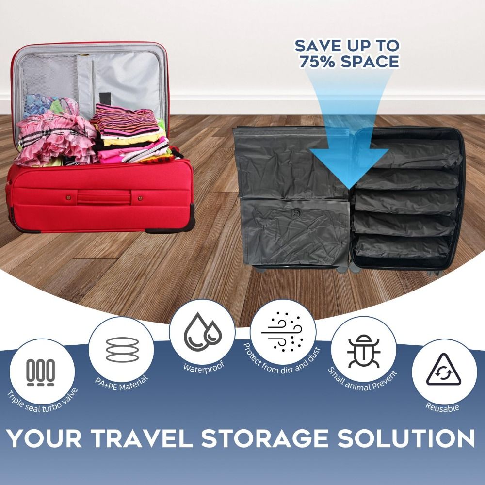 Kantong Vakum Gulung Tangan Ba - Luggage ulasan dan harga