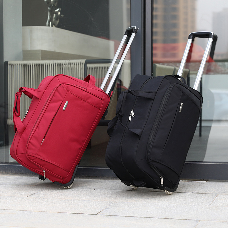 Tas Bagasi Bepergian Oxford Ko - Foldable Rolling Luggage Bag ulasan dan harga