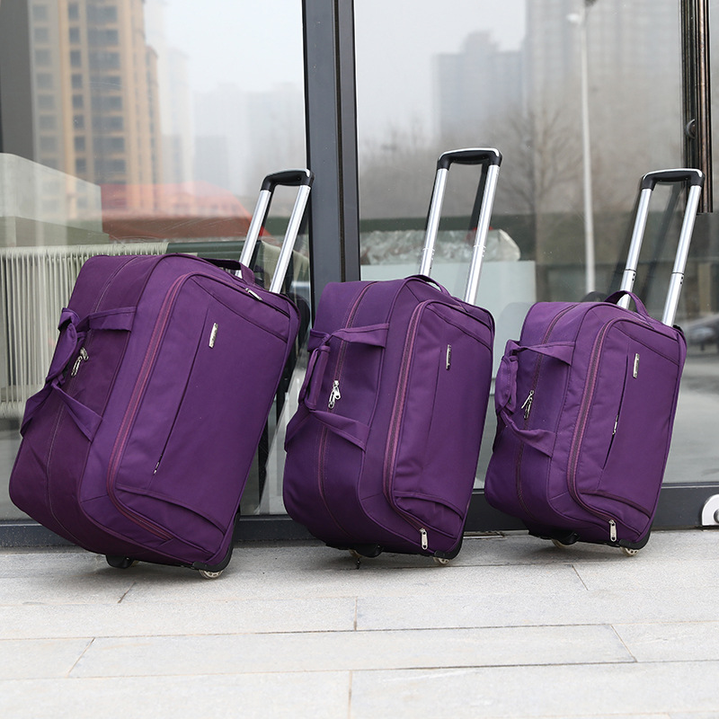 Tas Bagasi Bepergian Oxford Ko - Foldable Rolling Luggage Bag ulasan dan harga
