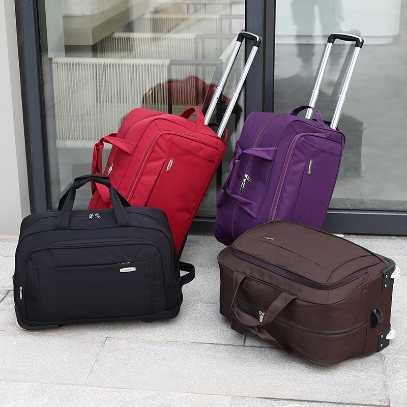 Tas Bagasi Bepergian Oxford Ko - Foldable Rolling Luggage Bag ulasan dan harga