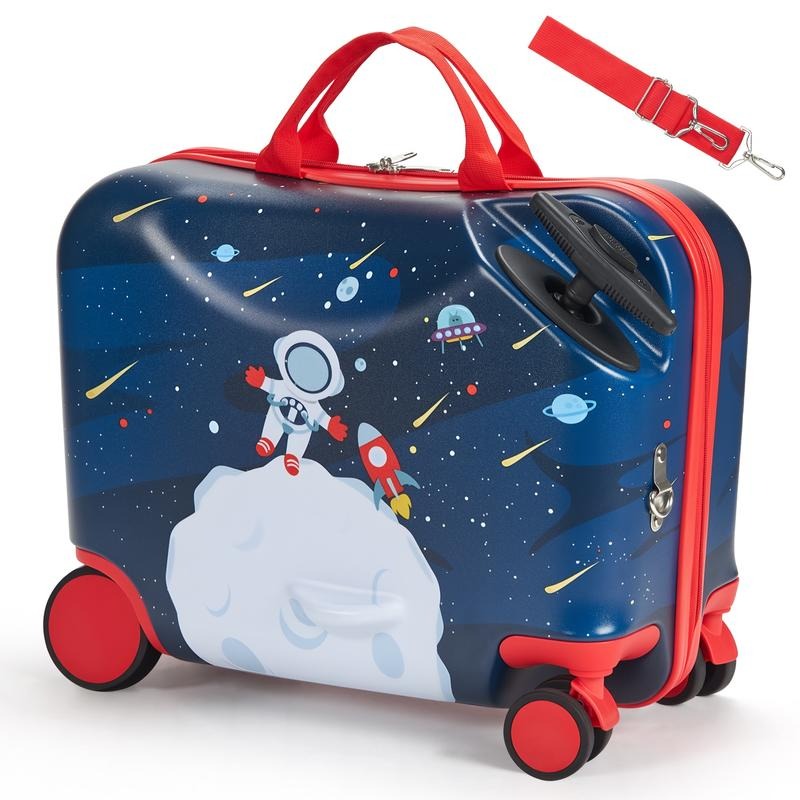 Koper Skuter Anak Ringan 18-in - Kids Ride On Suitcase Scooter ulasan dan harga
