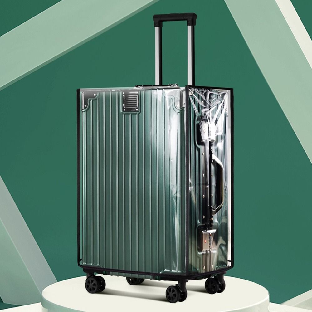 Pelindung Koper Transparan Tah - Luggage Protective Cover Transparent ulasan dan harga