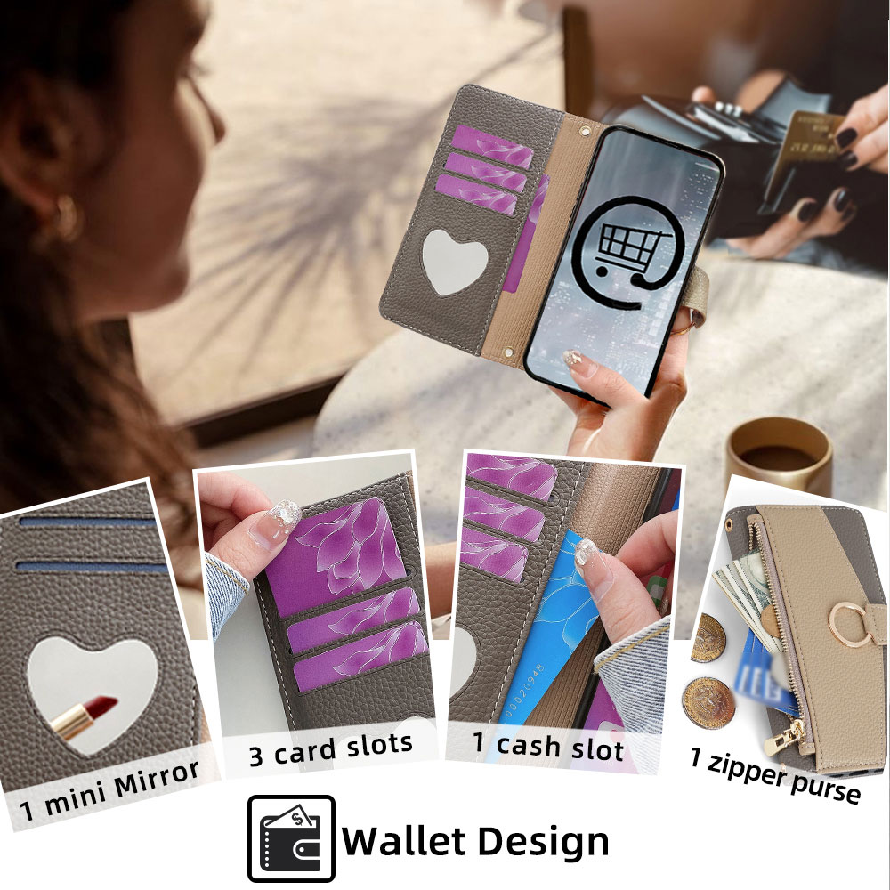 Casing Ponsel Selempang Bisnis - Wallets ulasan dan harga