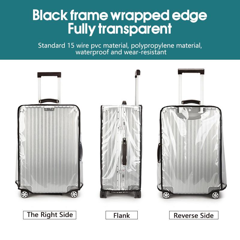 Pelindung Koper Transparan Tah - Waterproof Suitcase Cover Protector ulasan dan harga