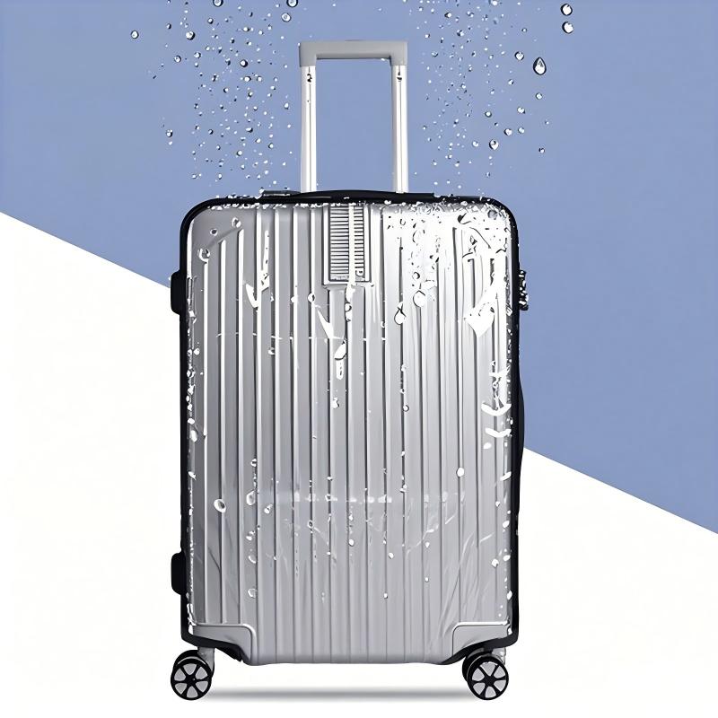 Sarung Koper PVC Transparan 16 - Waterproof Suitcase Cover Protector ulasan dan harga