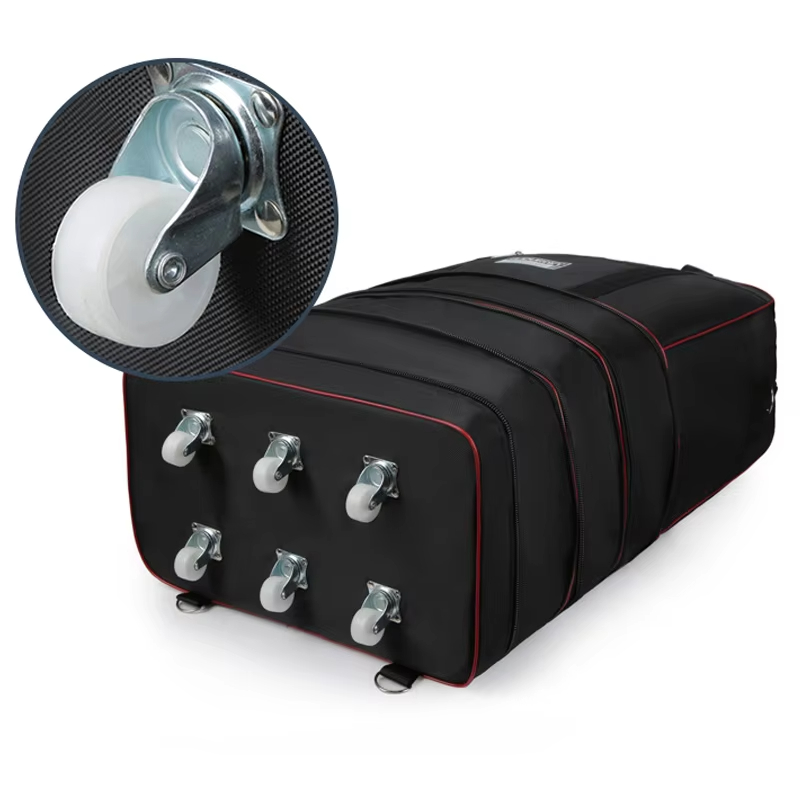 Tas Travel Beroda Lipat Unisex - Foldable Rolling Luggage Bag ulasan dan harga