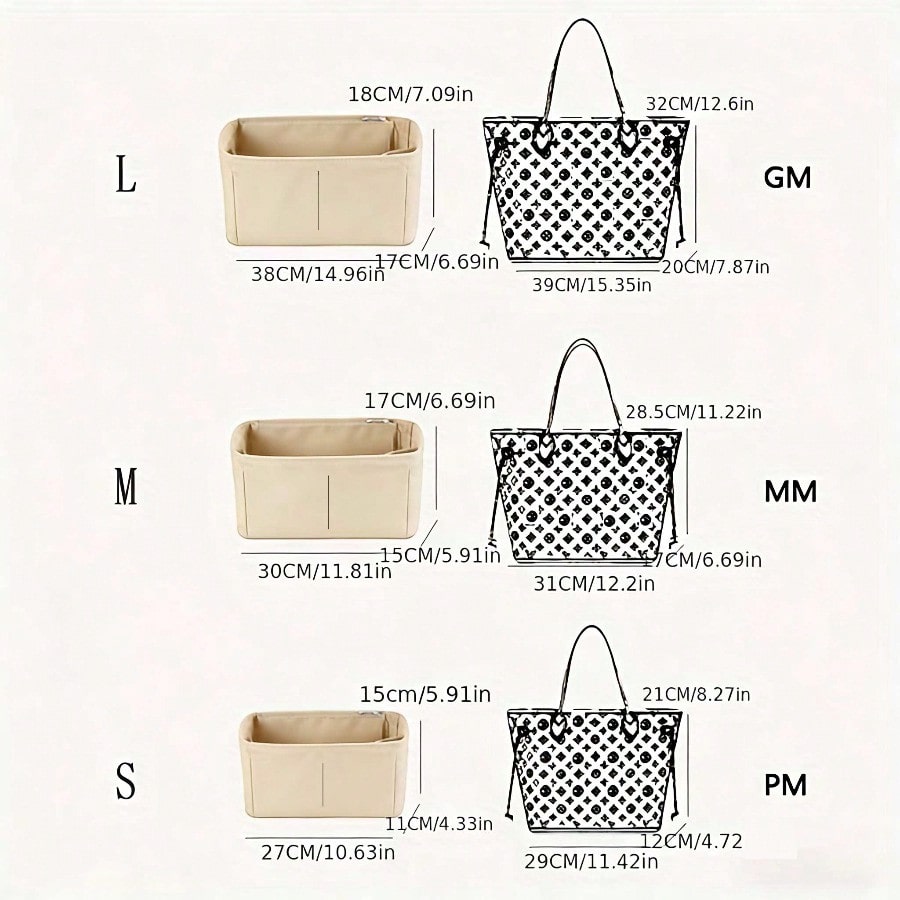 Organizer Tas dengan Lapisan K - Handbags ulasan dan harga