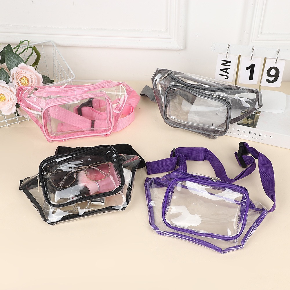 Tas Pinggang Transparan PVC Mu - Handbags ulasan dan harga