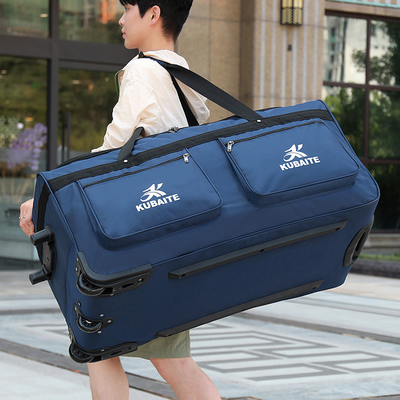 Tas koper ekstra besar untuk b - Foldable Rolling Luggage Bag ulasan dan harga